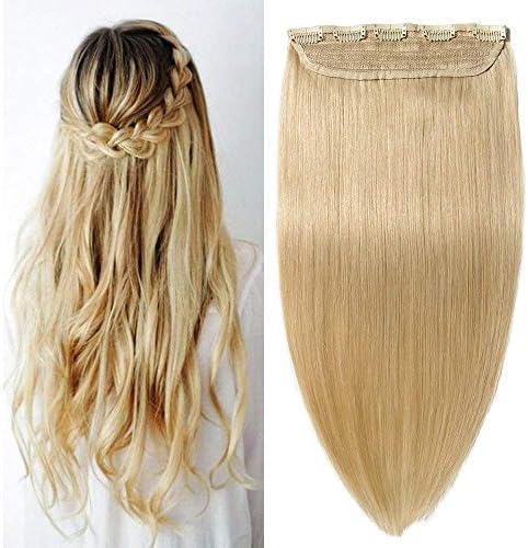 16"-22" Remy Clip in Human Hair Extensions One Piece 16 Inch 45 Gram Real Hair Extension Clip in #2 Dark Brown