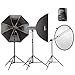 Produktbild Walimex Pro VC Excellence Advance 3.3 Set inkl. 2x 300 Watt Studioblitz/Softbox/Reflexschirm/Blitzauslöser/Lampenstativ/Reflektorhalter