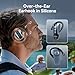 Retekess TT106S Wireless Audio Tour Guide System, Tour Guide Headsets, 200m/656ft, 2.4Ghz, One-Key Operation with Charging Kit, Right Ear Hook Receiver for School, Church (1 Transmitter 15 Receivers)