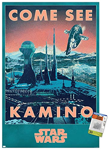 Póster Star Wars Kamino para decorar tu habitación o zona gaming