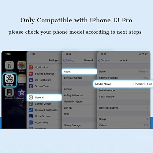 Miniatura 2 de KANGHAR Funda compatible con iPhone 13 Pro de lujo con bonito diseño de chapado de cuerpo completo, antiarañazos, a prueba de golpes, funda
