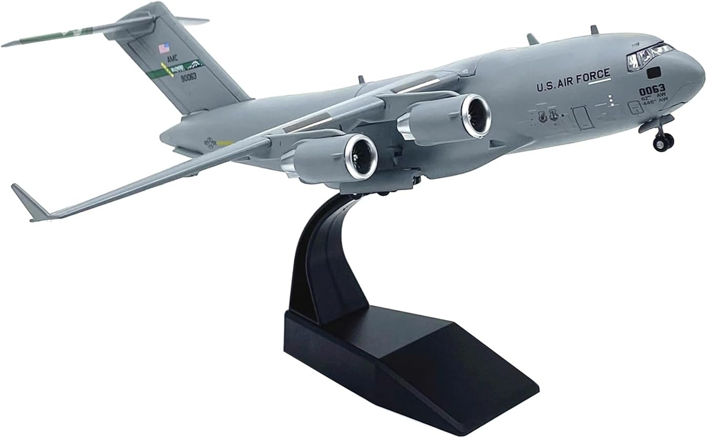 CHICHIYANG 1:200 US Air Force C-17 Globemaster III Transport Aircraft Model Alloy Airplane Aviation Collectibles for Enthusiasts