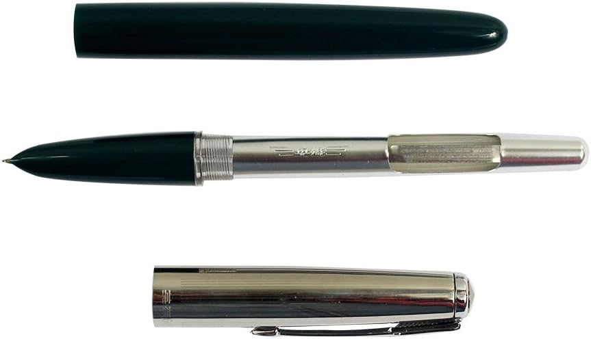 Hero 616 Fountain Pen With Iridium Tipped Nib.3 PCS Golden Cap, 3 PCS Sliver Cap.