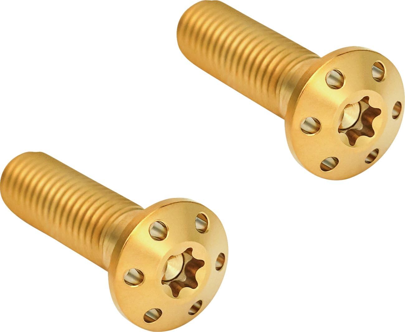 Gold Titanium Brake Caliper Mounting Bolts by ArlenNess