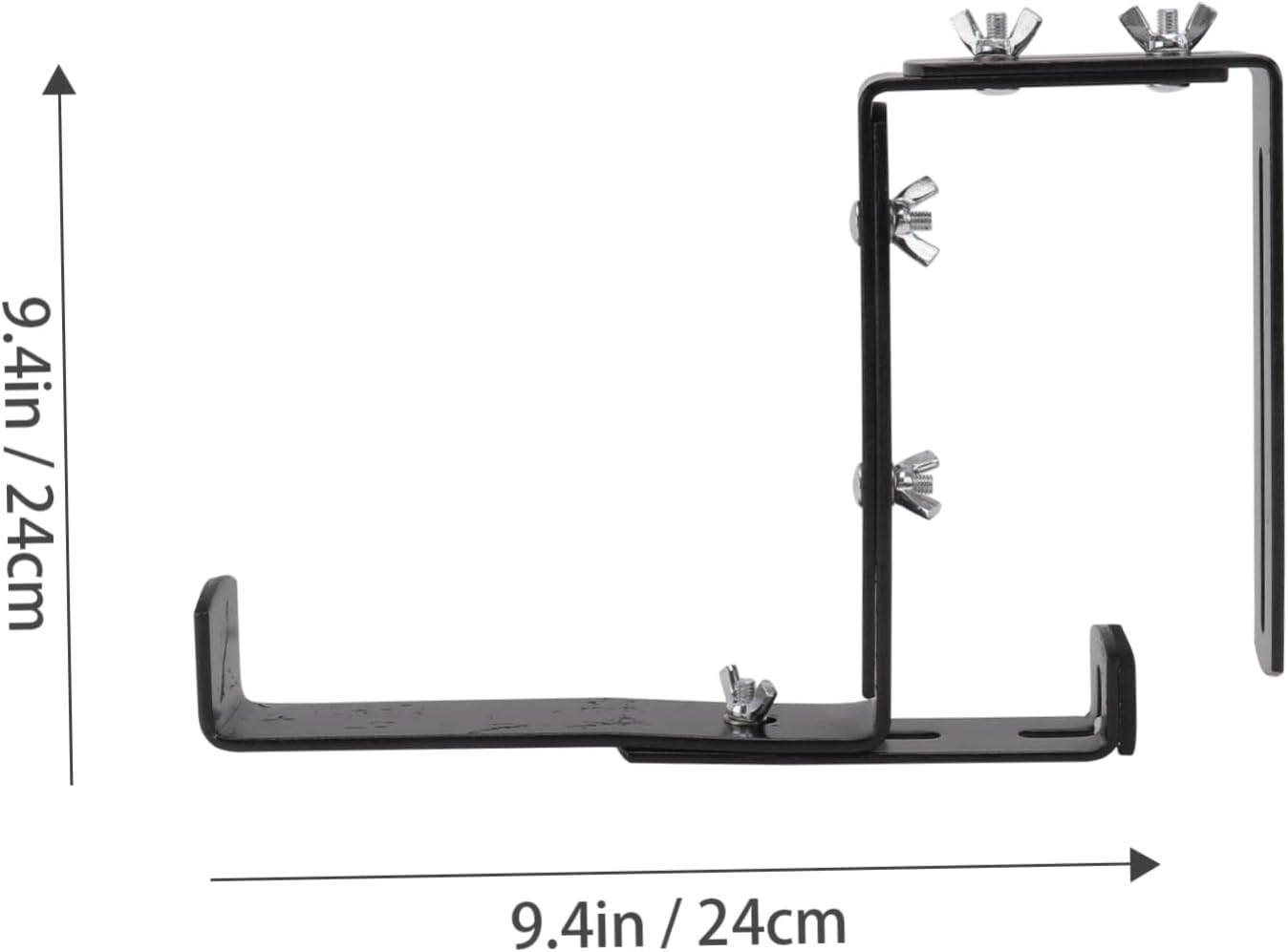 balacoo Adjustable Rack for Hanging Baskets Wall Hanging Flowerpot Shelf Easy to Install Plant Hangers Outdoor Suitable for Window Sills