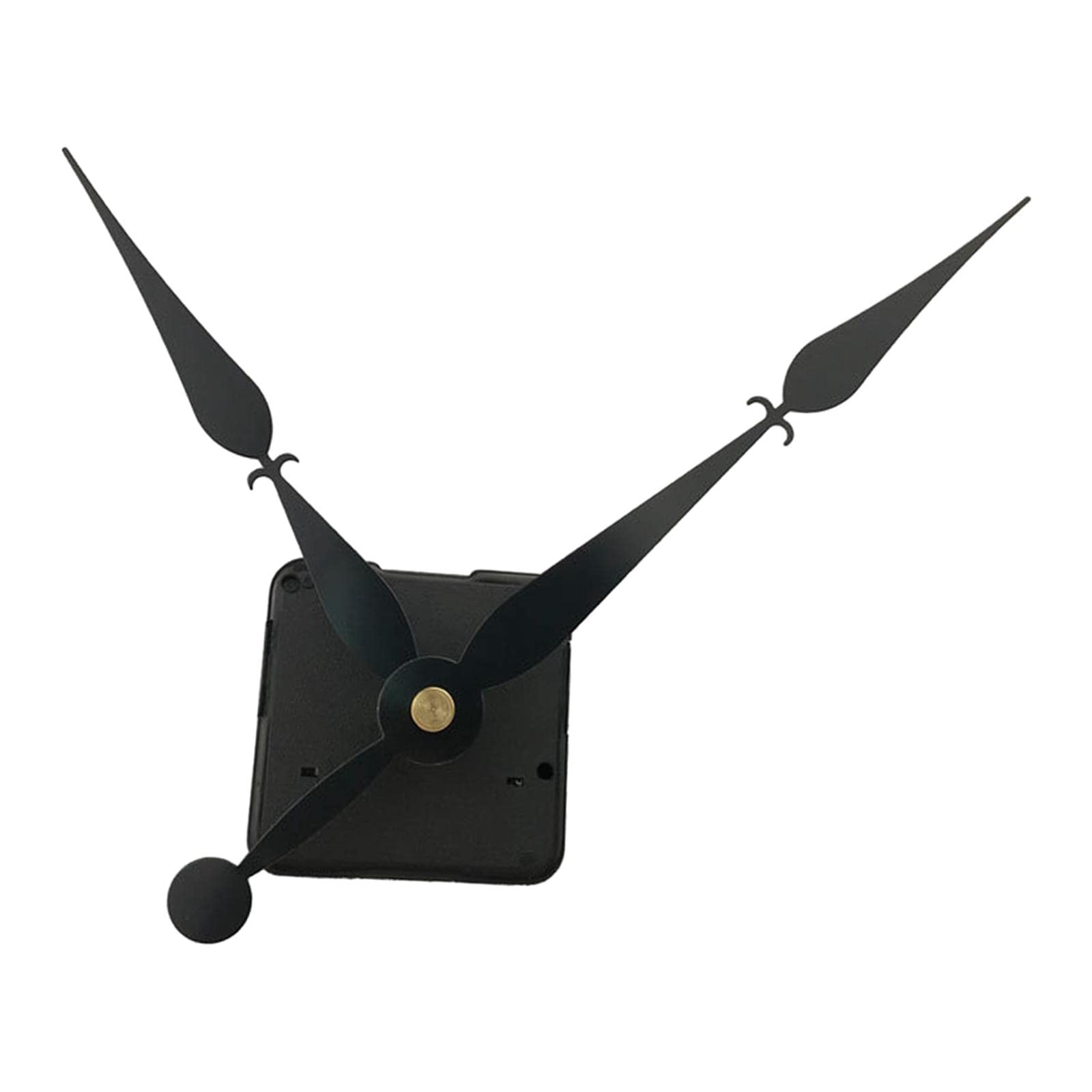 Clock Movement Mechanism Long Shaft Clock Hands Clock Replacement Parts Black and AureateHome & Garden|Home Dacor|Clocks|Replacement Parts & Tools-image-42