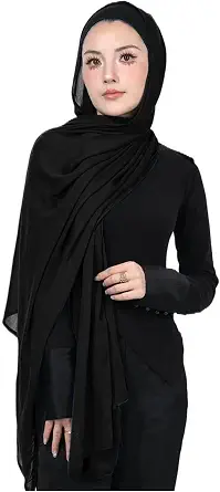 Modal Cotton Hijab Scarf for Women with Undercap Set