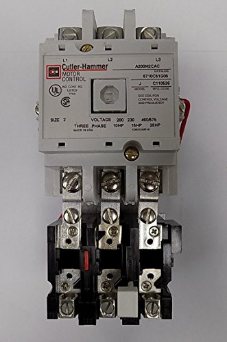 45 Amp, NEMA Size 2, Nonreversible Open Enclosure NEMA Motor Starter