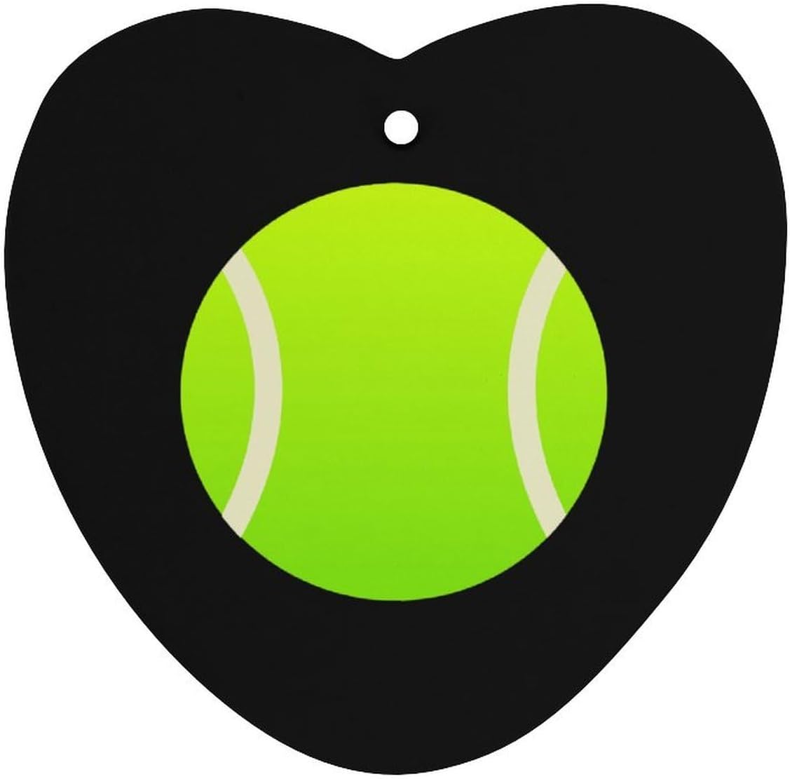 Tennis Ball Car Air Freshener Hanging Car Scent Cards Decor Interior Accessories