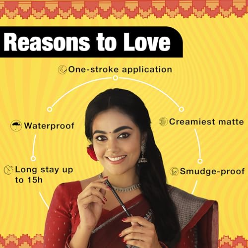 Image of Dazller Kreamy Kajal - Pack of 2, Blackest Black, 15 Hour Stay, Water-Resistant, Smudge-Proof, Creamy Matte Finish, 0.7g