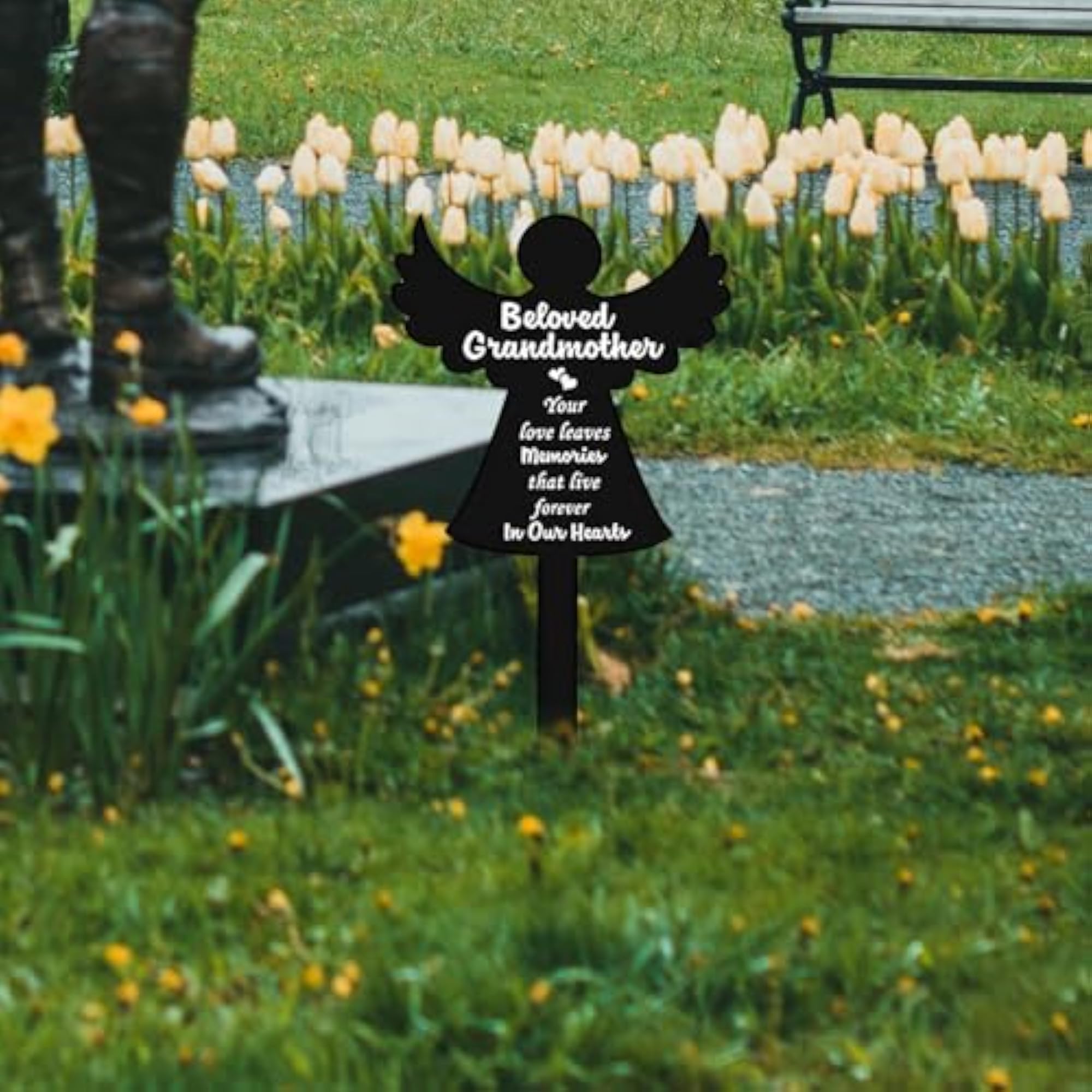 Memorial Garden Stake, Forever in Our Hearts