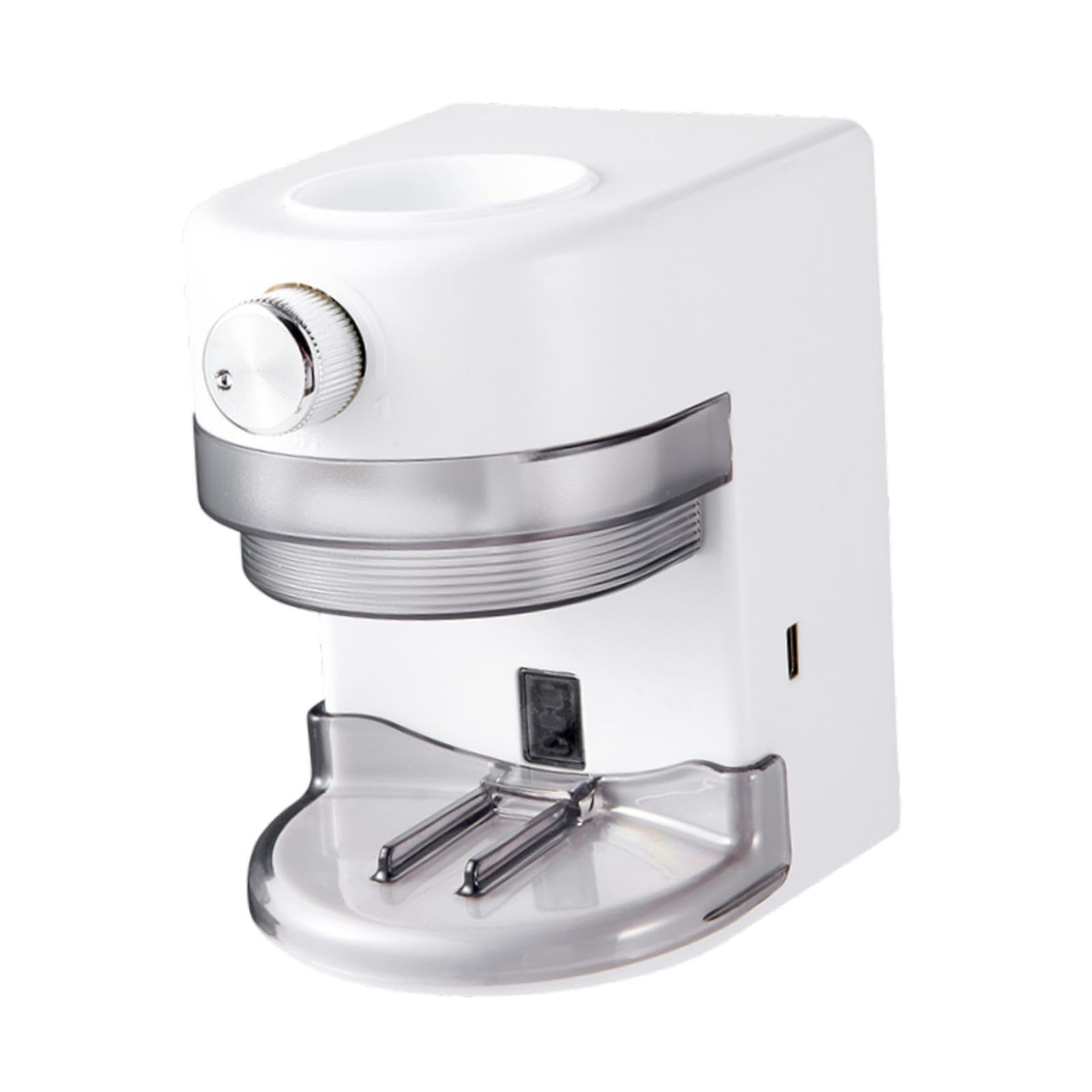 Gralara Automático de Dispensación de Pasta con Soporte para Cepillos, Blanco, Individual