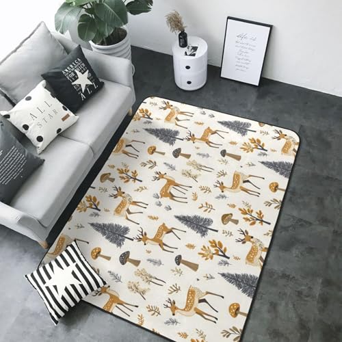 Tapis de salon antidérapant et lavable : la solution grand format