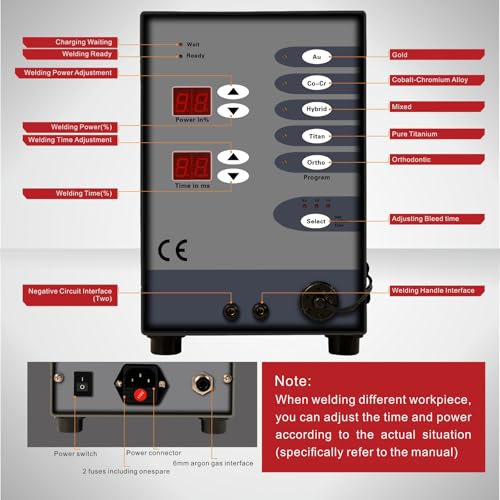 100A Pulse Arc Spot Welder with Pedal
