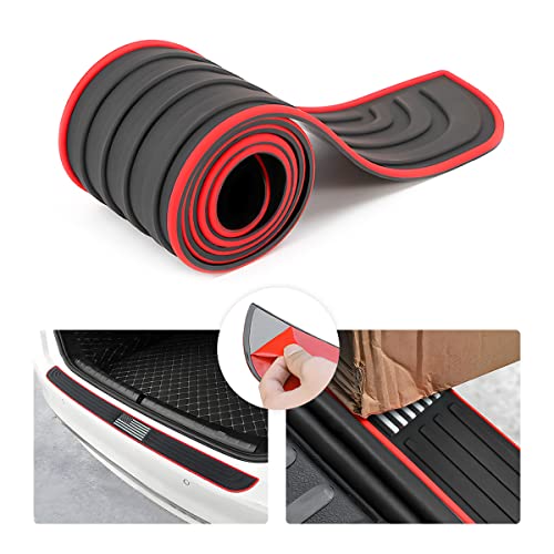 Car Rear Bumper Protector Guard, American Flag Anti-Scratch Door Entry