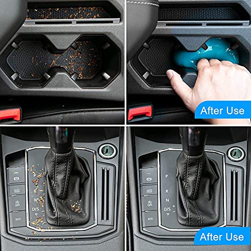 Car Cleaning Gel For Car Cleaning Kit Car Slime For Cleaning Car Putty Car Cleaning Putty For Car Interior Cleaner Dust Gel Cleaner For Car Detailing Kit Car Accessories Keyboard Cleaner (Blue) #TOP1