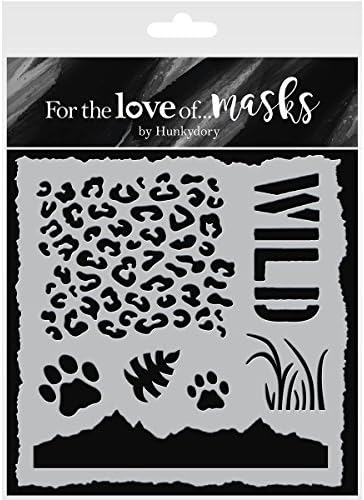 Hunkydory Crafts FTLM117 for The Love of Masks 5.5"X5.5"-Safari Adventure — 사진 2
