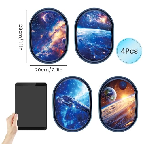 Vinilos Decorativos 3D Universo Galaxia Espacial Brilla en Oscuridad miniatura 3