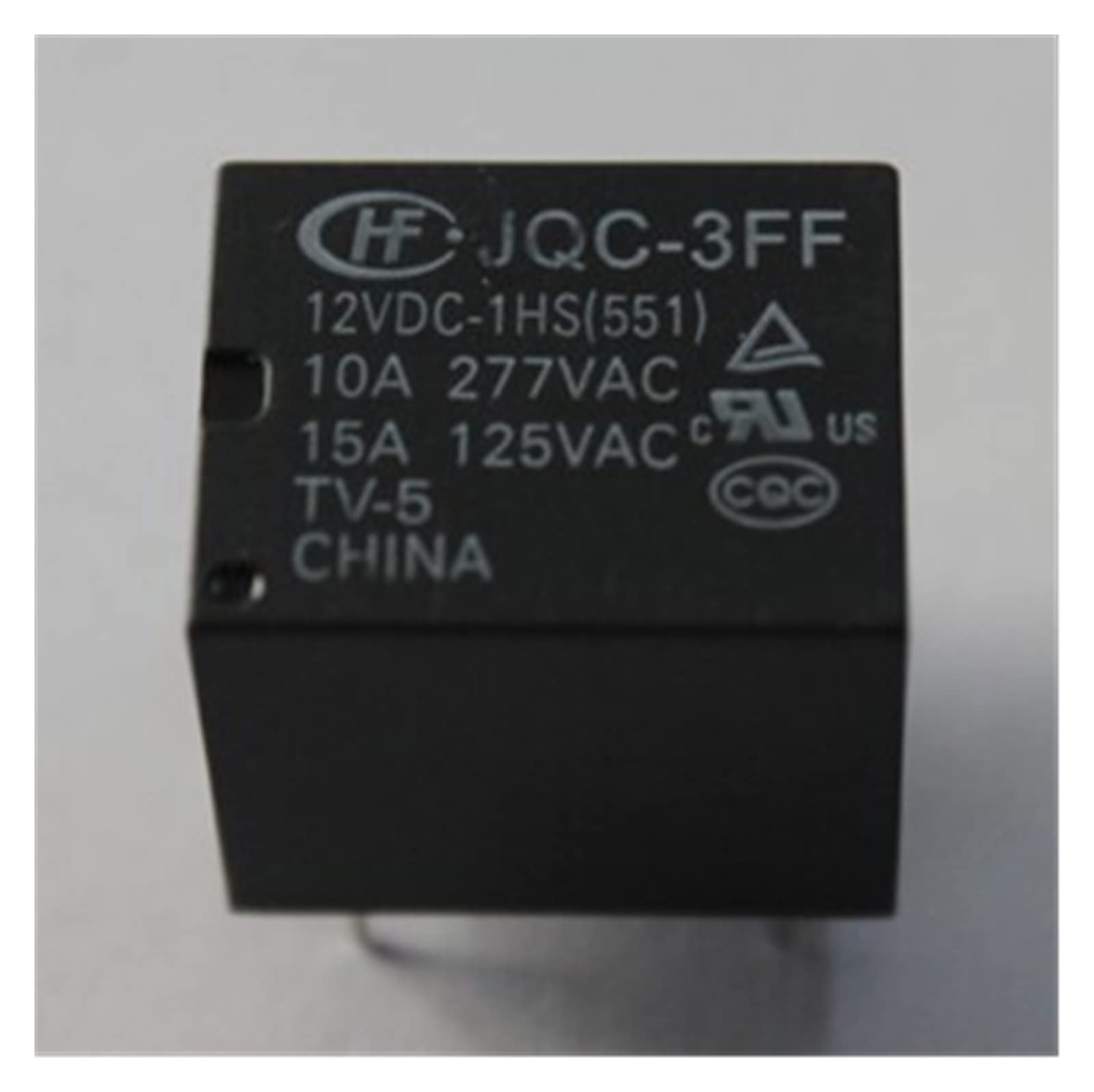 Relé de potencia JQC-3FF 12VDC-1ZS T73 DIP-5 para circuitos electrónicos de control 2