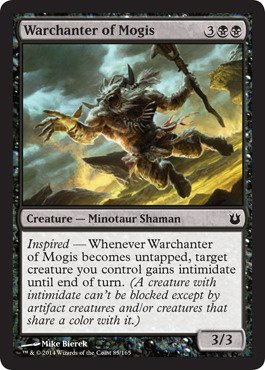 Magic The Gathering - Warchanter of Mogis (85/165) - Born of The Gods by