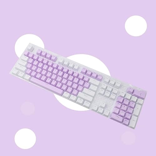 Miniatura 5 de shlutesoy 104 unidsset teclado mecánico retroiluminado para juegos teclado portátil juegooficina negro