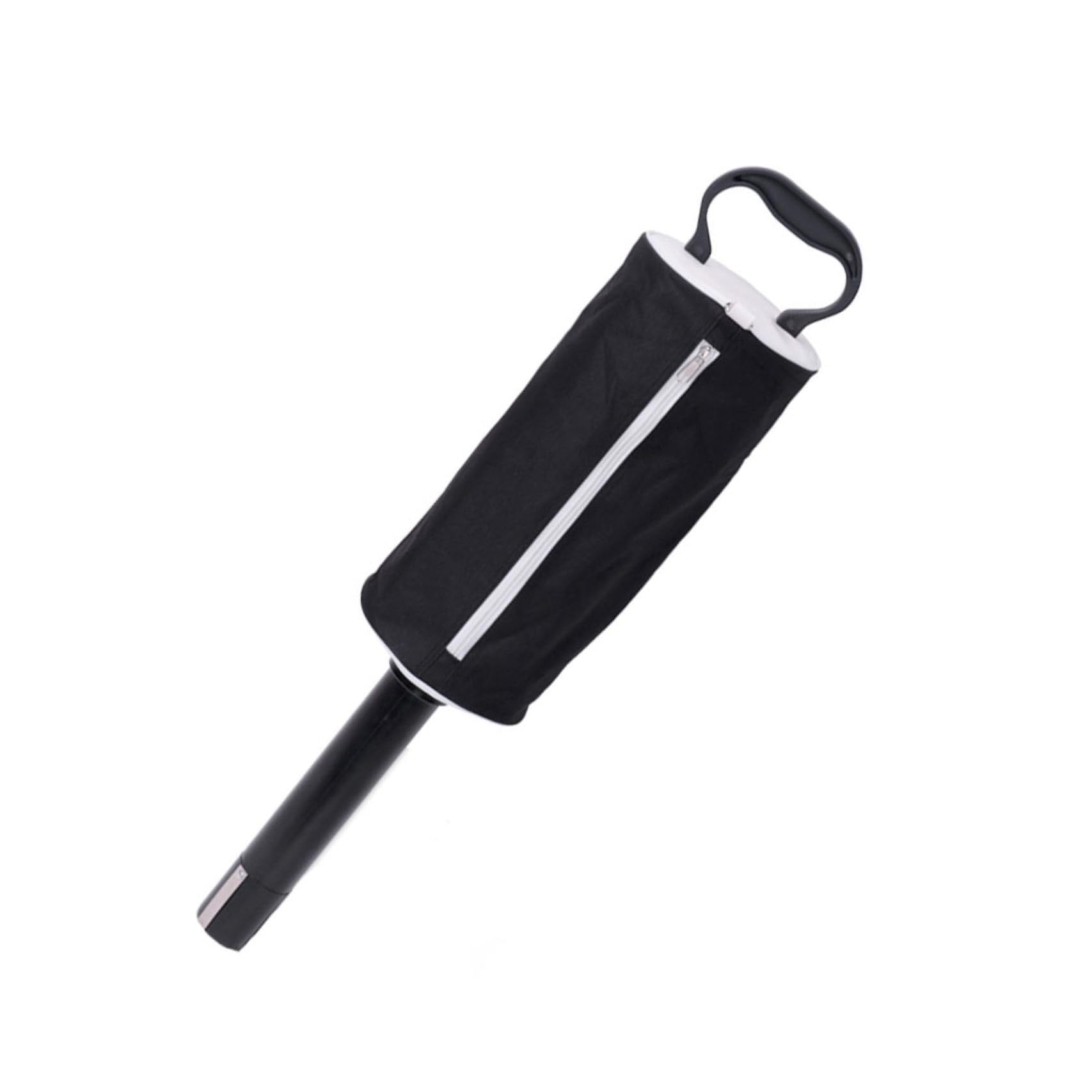 Toddmomy Recogedor de Bolas de Golf Desmontable Diseño de Cremallera, Material Abs y Nylon, Capacidad para 70 Bolas, Práctico Necesidad de Agacharse