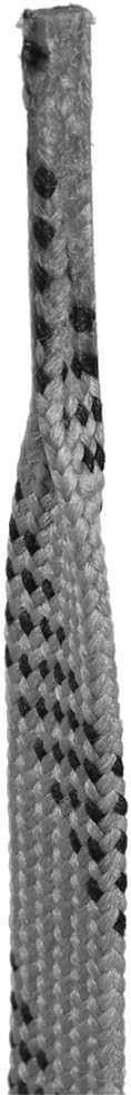 Elite Hockey Prolace Waxed Hockey Laces (Silver Grey, 120)