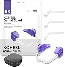 KOHEEL BR-PRO Adjustable Bite for Teeth Grinding and Tightening, Night Bite Without Boiling, Dental Protection Against Bruxism (Pack of 2)
