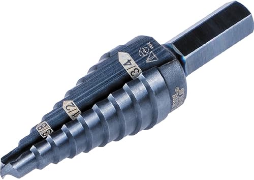 Vista 121 de Klein Tools broca escalonada con ondulado doble