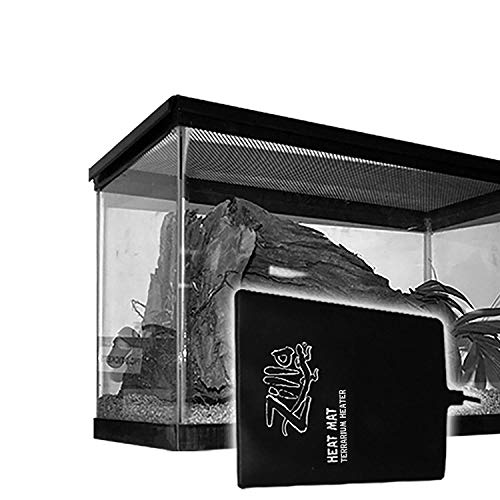 Zilla Terrarium Heat Mats Black Mini, 1-5 Gallon, 4 Watt #TOP7