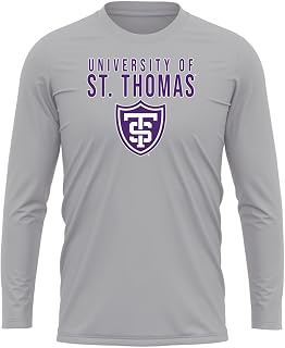 Official NCAA Collegiate Men's Sport Active Long Sleeve Shirt Primary Logo Athletic Heather Collection