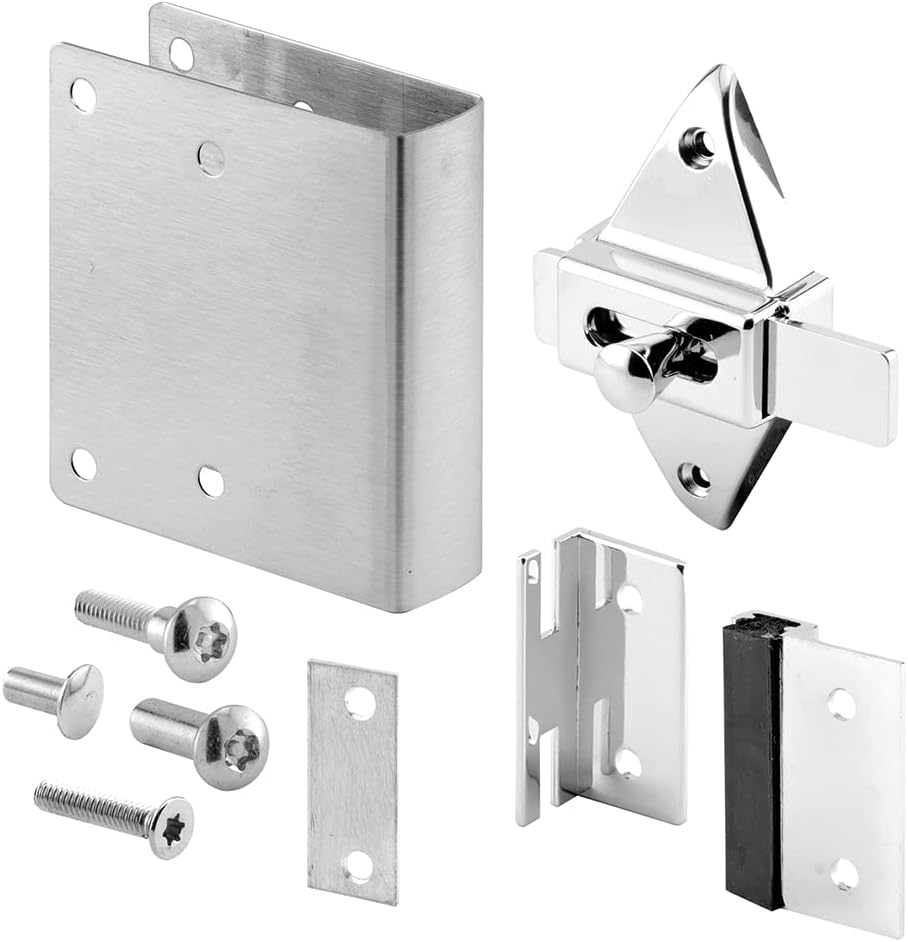 Sentry Supply 656-1003 "Qwik-Fix" Repair Kit for 1 In. Square Edge Inswing Doors (Single Pack), Stainless Steel