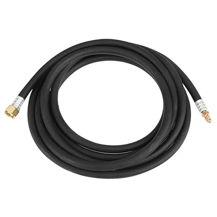 Torch Power Cable Hose, 3.7 Meter M_16*1.5 Long Serving Life Power Cable Rubber Hose Replacement Great Replacement for WP17 Welding Torch Power Cable'$