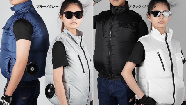 Amazon.co.jp: [Sumeriy] 空調作業服 ファン付きベスト 【2026暴風