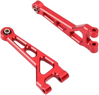 Front Upper Suspension Arm, RC Car Front Upper Arm Lightweight Aluminum Alloy Durable 2 Pcs for HBX 16889 1/16 Remote Control Car
