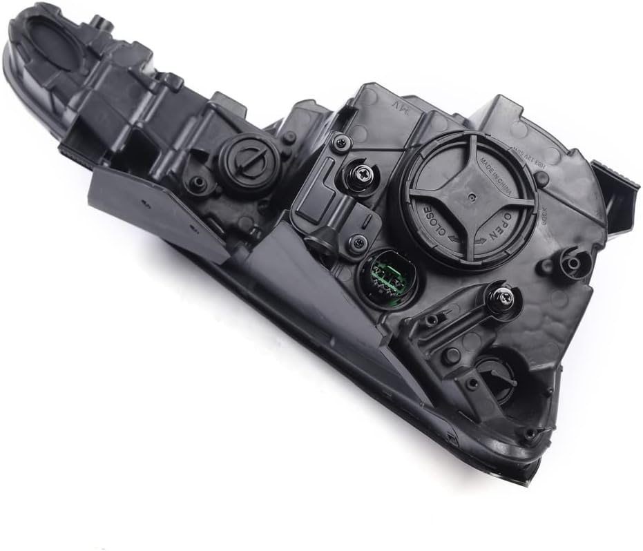 Halogen Projector Headlight Headlamp, Left Driver Side Headlight, Replacement for 2019-2020 Elantra, 92101-F3500, 92101F3500