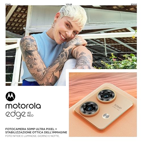 Motorola Edge 40 Neo 12/256GB Peach Fuzz Libre