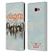 Head Case Designs sous Licence Officielle Aerosmith Autocollant Logo Classiques Coque en Cuir à Portefeuille Compatible avec Samsung Galaxy J4+ / Plus