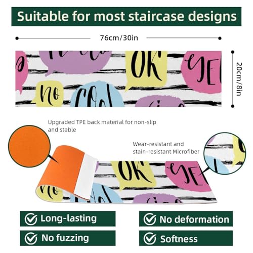 Tapis d'escalier antidérapants Hello Nice : finies les marches glissantes