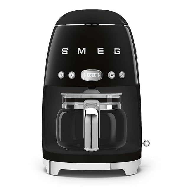 Smeg - Coffee Machine - A Collection of Adult Games and Gifts - Filter Coffee Machine - Black