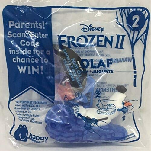 McDonald's 2019 Frozen ll Olaf 2 Happy Meal Toy