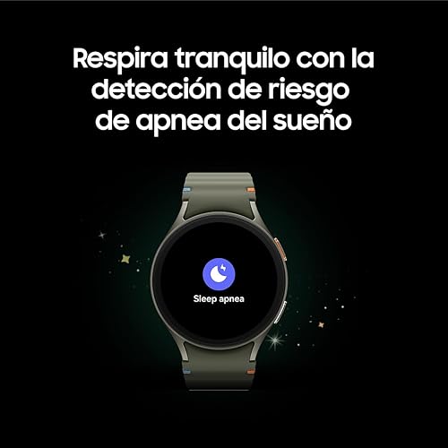 Miniatura 8 de SAMSUNG Galaxy Watch 7  1.732 in  Reloj inteligente AI con AMOLED de 1.5 pulgadas, Wear OS 5, Wi-Fi, Bluetooth, frecuencia cardíaca, apnea del sueño