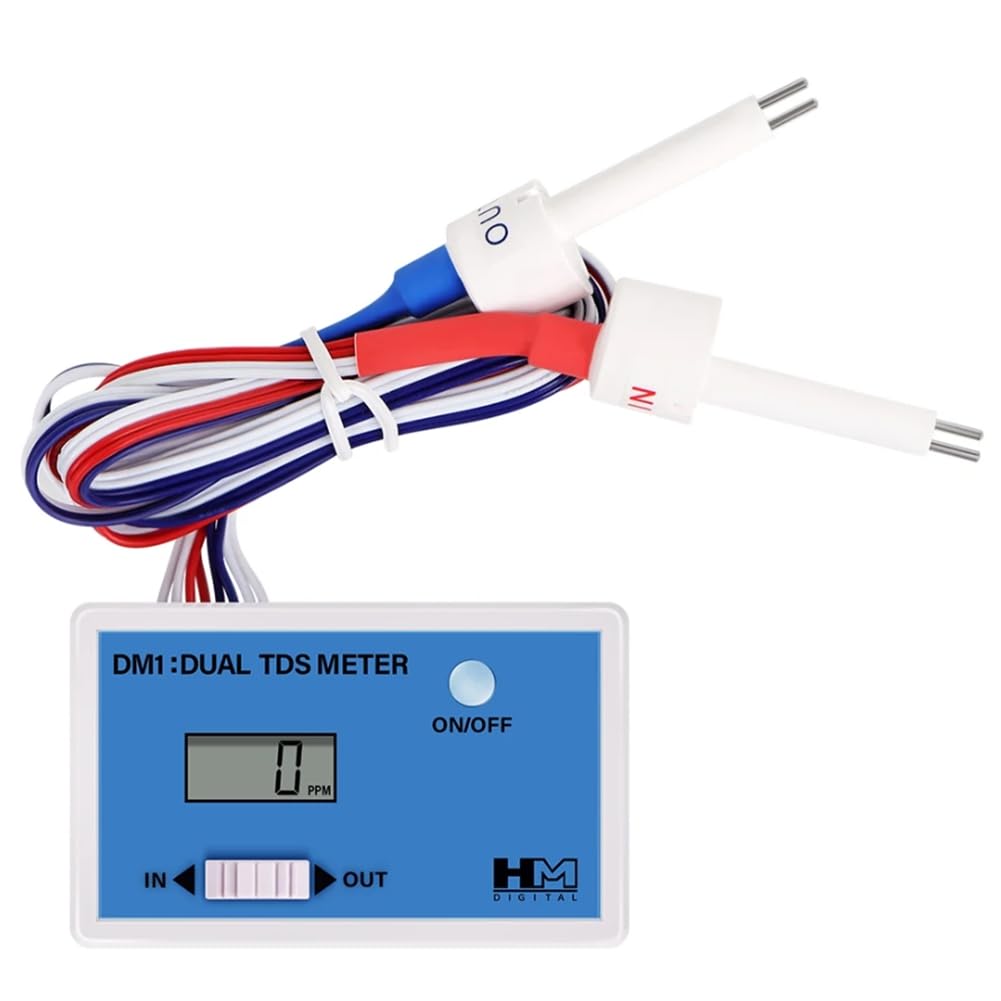 Moniteur de qualité de l'eau pour aquarium d'eau douce à double sonde active
