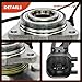 A-Premium 2 x Front Wheel Bearing and Hub Assembly with ABS & 5-Lug Compatible with Ram 1500 2012-2018, 1500 Classic 2019-2022