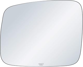exactafit 8022L Driver Side Mirror Glass Replacement Repair Compatible With 1992-2003 VW Volkswagen EuroVan