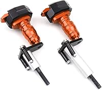 Vista 4 de Carcasa de aluminio CNC para motocicleta, protector de choque para motor, protector deslizante para protección contra caídas, compatible