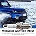 Tippwoo 4 PCS Car Engine Spark Plug, Waterproof Metal Vehicle Spark Ignition System Plug, Durable Automotive Spark Accessories, OEM Number #BKR5EIX11 5464, Compatible with Honda Mazda Lexus (Silver)