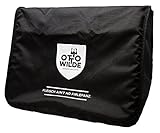 Original Otto Wilde Grillers Grill Cover for Otto's 1500°F Steak Grill, Made from Tough Waterproof Oxford Fabric (Cotton), Zipper on The Back Guarantees a, Black