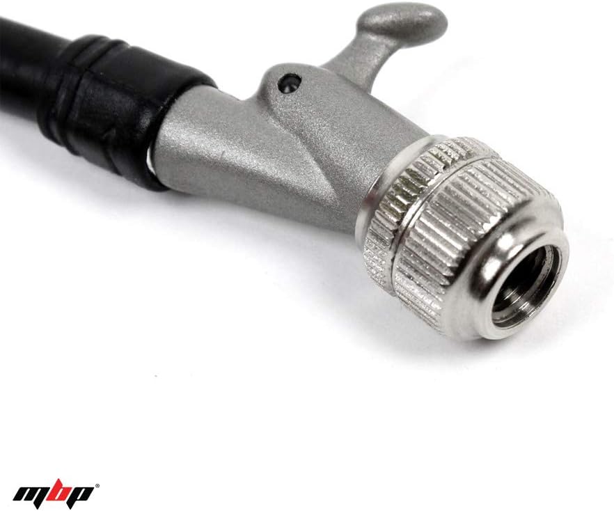 MBP Bicycle High Pressure Shock Pump (300 Psi Max) Front Forks and Rear Suspension, Special Pump Head with Lever Lock