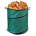 TABOR TOOLS Gardening Pop Up Bag, Spring Bucket, Reusable Yard Waste Bag, Collapsible Container with Spring, Garden Lawn and Leaf Bag, Collapsible Canvas Bucket. TR35A. (30 Gal)